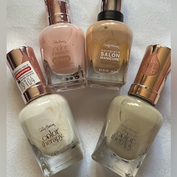 4 Sally Hansen Complete Salon Manicure 110 120 220 361 Nail Polish Lacquer NEW - Picture 1 of 5